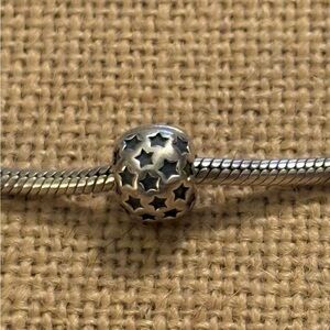 Pandora Clip on Charm with Stars ⭐️